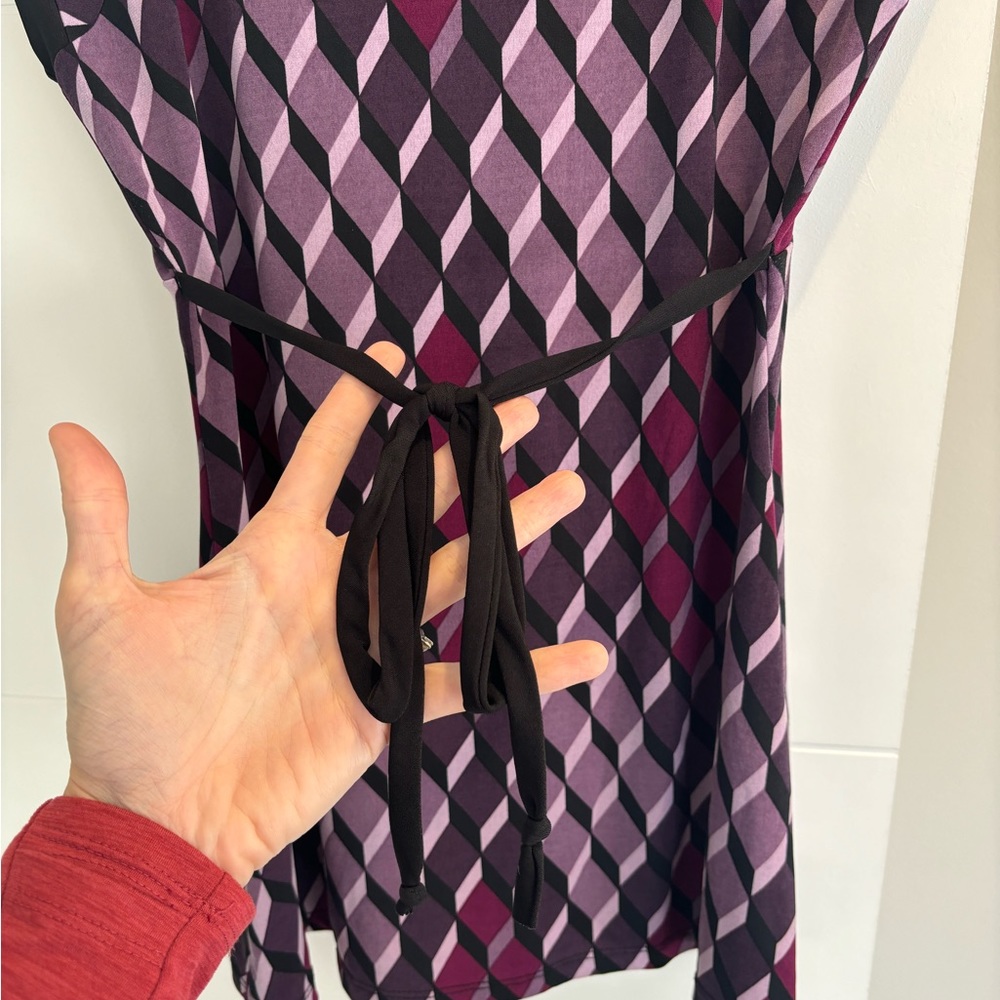 Purple Patterned Top - Picture 7 of 7